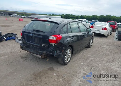 2013 Subaru Impreza 2.0I Premium из США, поврежденный, VIN JF1GPAC69DH810403